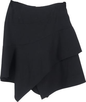 Alaia Alaia asymmetrische minirok in zwart polyester