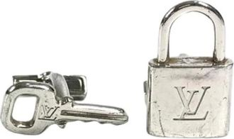 Louis Vuitton Pre-owned Accessories, male, Gray, Size: ONE SIZE Pre-owned Cufflinks