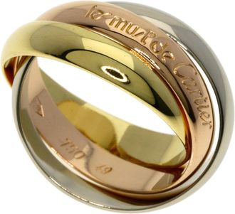Cartier Yellow Gold (18K) Pink Gold (18K) White Gold (18K) Band Ring (Pre-Owned)