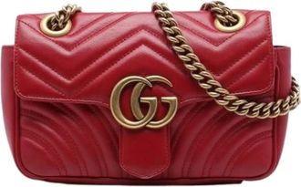 Gucci Borsa a spalla vintage Pre-owned trapuntata - - Pre-owned - Donna - Rosso - ONE SIZE