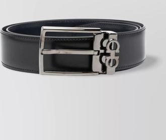 Ferragamo reversible gancini belt adjustable length