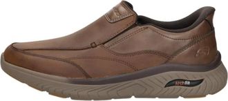 Skechers Schoenen, Heren, Bruin, 45 EU, Arch Fit Crosser - Oak
