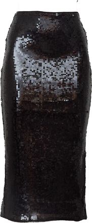 Rotate Tasha Sequined Midi Pencil Skirt