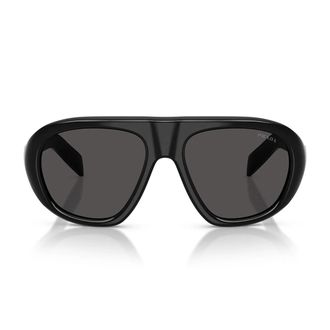 Prada Sunglasses Prc05 S 16 K08 Z Black/Dark Gray Women