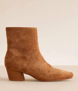 Corkys Footwear Womens Such A Tease Boot In Brown Faux Suede