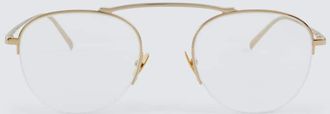 Saint Laurent New Wave flat-top glasses