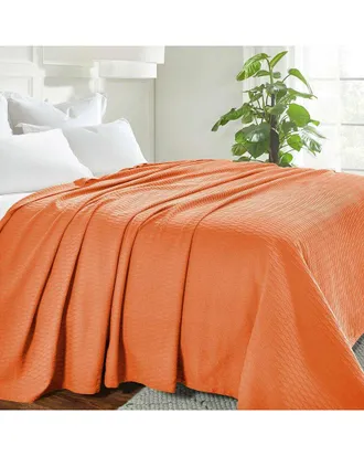 Superior Cotton All-Season Diamond Blanket