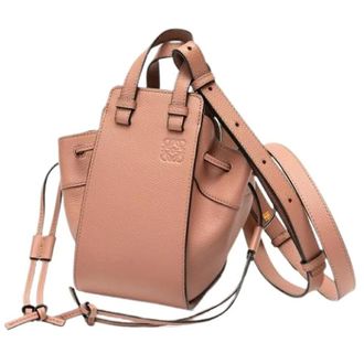 Loewe Pre-owned Mini Bag - Dames - Pre-owned - Roze - Maat: ONE Size Leer