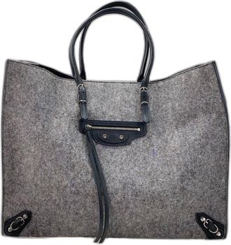 Balenciaga Gray Tote Bag (Pre-Owned)