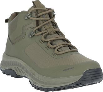 Mil-Tec Assault Boots Mid Olive Size 13, olive, 12 UK