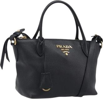 Prada Pre-owned Vintage Hand Bag - Dames - Vintage Handtas - Zwart - ONE Size - Vintage