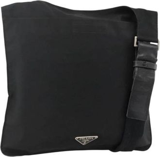 Prada Pre-owned Vintage Schoudertas - unisex - Vintage Schoudertas - Zwart - ONE Size - Leer - Vintage