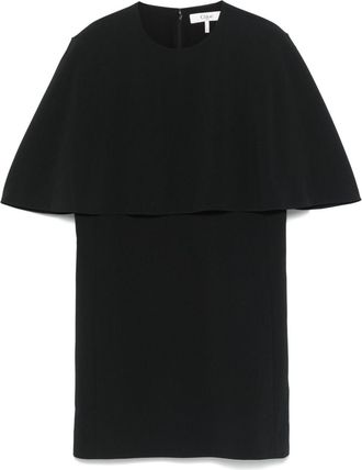 Chlo&eacute; Layered Minidress - Womens - Acrylic (Fiber)/Elastane/Viscose/Silk