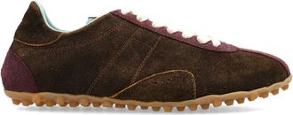 Maison Margiela Sprinters Sneakers Ante de Terciopelo Lavado - Shoes - Mujer - Marr&oacute;n - 37 EU