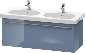 Duravit Duravit X-large Vanity Unit Wall Hung 6050, 1 Caj&oacute;n, 1150mm Para El C&oacute;digo D, Color (frente/cuerpo): Laca De Alto Brillo Stone Blue - Xl605004747
