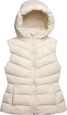 Canada Goose Beige Clair Gilet with Removable Hood