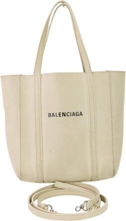 Balenciaga Off-White Tote Bag (Pre-Owned)