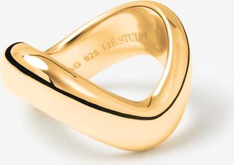 LIÉ STUDIO Zickzackförmiger Ring The Ivalo