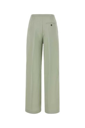 Alberta Ferretti A03040128 0340 Verde Exterior: Viscose Pantaloni Trousers