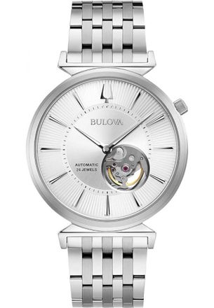 Bulova 96A235 Mens Regatta Watch - Silver - One Size
