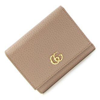 Gucci Leather Wallet (Tri-Fold) (Pre-Owned)