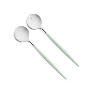 Cutipol Goa Silver Salatbesteck-Set, 2-tlg