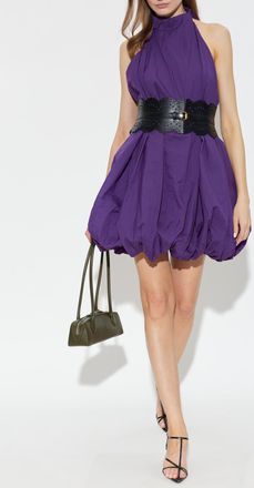 Alaia Sleeveless Dress, Womens, Purple