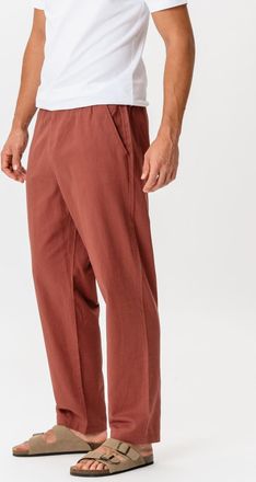 Perform Collection Linnen broek - Terracotta