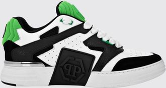 Philipp Plein Sneakers Phantom Street in pelle e suede con logo in gomma
