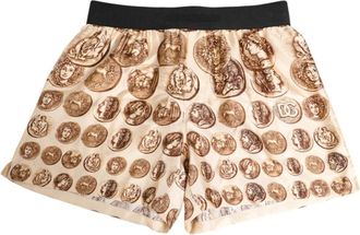 Dolce & Gabbana Zwemshorts - Heren - Strandmode - Beige - L - Badmode