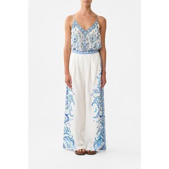 Camilla Tuck Front Pant Isnik Lullaby at Nordstrom, Size Xx-Large Au