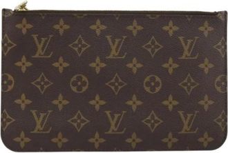 Louis Vuitton Pre-owned Clutches, female, Brown, Size: ONE SIZE Pre-owned Clutch