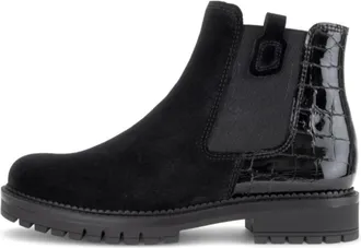 Gabor Schoenen, Dames, Zwart, 38 1/2 EU, Su&egrave;de, Sportieve Enkellaars