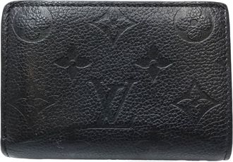 Louis Vuitton Monogram Empreinte Noir Monogram Empreinte Wallet (Bi-Fold) (Pre-Owned)