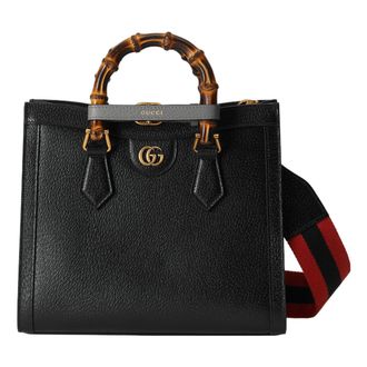 Gucci (WMNS) Gucci Diana Small Tote Bag Black 702721-U3ZDT-1260