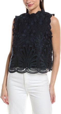 NVLT Nvlt Sleeveless Lace Top