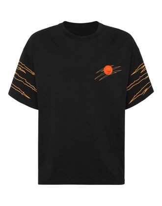Plein Sport T-Shirt Ronde Hals Ss Scratch