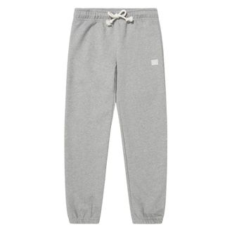 Acne Studios Face Patch Joggers - male - Acne Studios - Sweatpants - Gray - 4 Y - Kids
