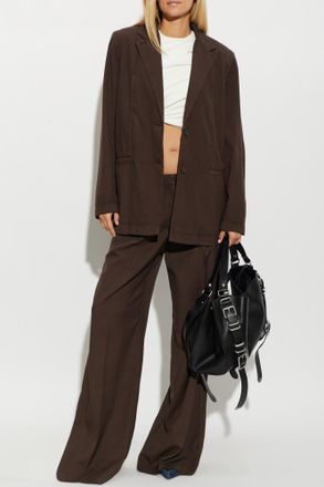 Diesel Wool Blazer G-KESSIER, Womens, Brown