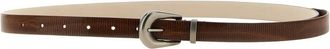 Brunello Cucinelli Dames, Accessoires, Bruin, Maat: XS Leer