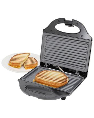 MegaChef MegaChef Electric Compact Silver Nonstick Sandwich Maker