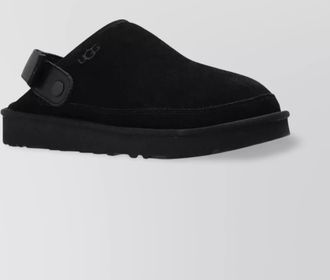 UGG suede leather slingback clogs