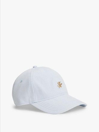 Tommy Hilfiger Gorra de b&eacute;isbol de rayas con insignia