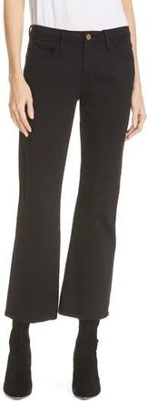 Frame Denim Le Crop Mini Bootcut Jeans in Film Noir at Nordstrom Rack, Size 24