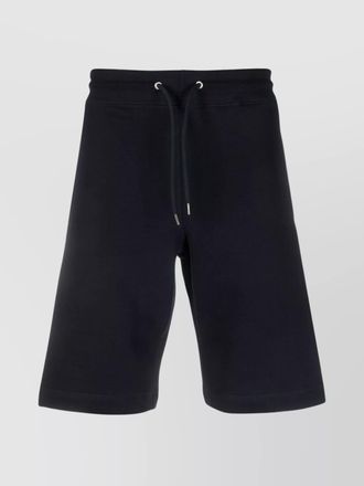 Paul Smith zebra pattern cotton shorts