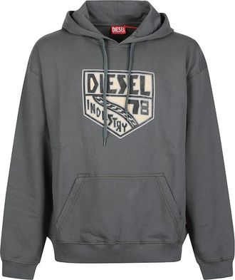 Diesel S-Box T-Aa 4 Sweatshirt - Heren - Hoodies - Grijs - S - Hoodies & sweatvesten