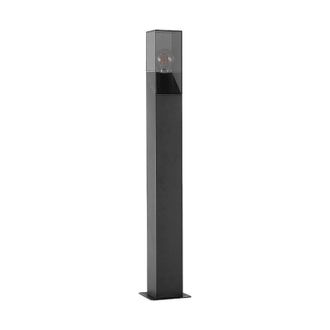 Lucande Lucande L&aacute;mpara Para Exterior fiola En Negro De Aluminio