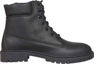Firetrap Leren Tam-laarzen voor heren (Zwart)