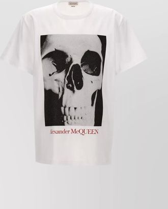 Alexander McQueen regular-fit skull-print t-shirt