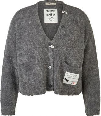 LeComte Cardigans - Dames - Vesten - Grijs - M - Truien & Vesten